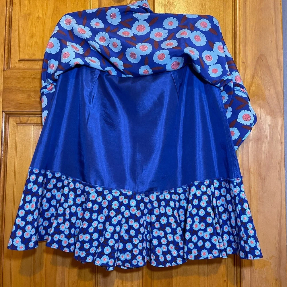 Kate Spade New York - Tangier Floral Double Layer Skirt Size 2 - Picture 14 of 17